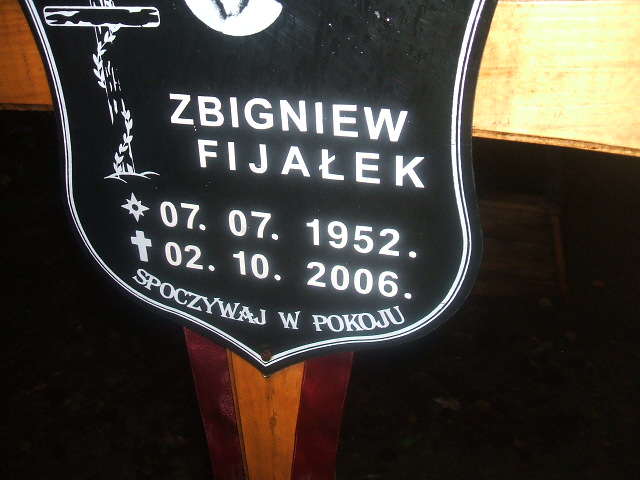 Zbigniew Fijałek 1952 Tarnowskie Góry 0872 - Grobonet - Wyszukiwarka osób pochowanych